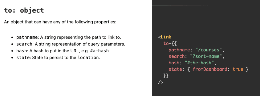 react router dom style link